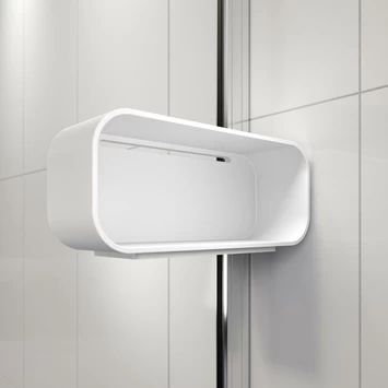 Sealskin Inc. Inloopdouche Type A1 120x30x200 Cm Met Douchemand, 8 Mm Helder Veiligheidsglas Met Antikalklaag Zilver Hoogglans 5 Sealskin Inc. Inloopdouche Type A1 120x30x200 Cm Met Douchemand, 8 Mm Helder Veiligheidsglas Met Antikalklaag Zilver Hoogglans - Afbeelding 5