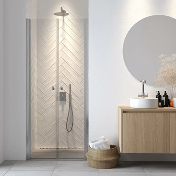 Sealskin Pendeldeur Nis Hooked 90x200cm Hoogglans Aluminium 1 Sealskin Pendeldeur Nis Hooked 90x200cm Hoogglans Aluminium