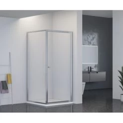 Atlantic Roan Douchewand En -deur 90x90x190cm Chroom 8 Atlantic Roan Douchewand En -deur 90x90x190cm Chroom -Badkamer Winkel 123 4545