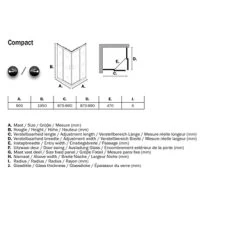 Sealskin Douchecabine Met Schuifdeur Compact Hoekinstap 90x195 Cm Chroom -Badkamer Winkel 123 4596