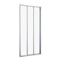 Sealskin Hooked Driedelige Schuifdeur 95x200 Cm, 6 Mm Helder Veiligheidsglas Met Antikalklaag Zilver Hoogglans 8 Sealskin Hooked Driedelige Schuifdeur 95x200 Cm, 6 Mm Helder Veiligheidsglas Met Antikalklaag Zilver Hoogglans -Badkamer Winkel 123 4605