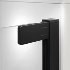 Sealskin Inc. Tweedelige Kwartronde Douchecabine 90x90x200 Cm, 8 Mm Helder Veiligheidsglas Met Antikalklaag Mat Zwart 6 Sealskin Inc. Tweedelige Kwartronde Douchecabine 90x90x200 Cm, 8 Mm Helder Veiligheidsglas Met Antikalklaag Mat Zwart -Badkamer Winkel 123 4624