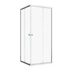 Sealskin Hooked Vierdelige Hoekinstap Met Schuifdeuren 90x90x200 Cm, 6 Mm Helder Veiligheidsglas Met Antikalklaag Zilver Hoogglans 7 Sealskin Hooked Vierdelige Hoekinstap Met Schuifdeuren 90x90x200 Cm, 6 Mm Helder Veiligheidsglas Met Antikalklaag Zilver Hoogglans -Badkamer Winkel 123 4659