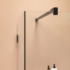 Sealskin Inloopdouche I AM A1 90x200 Cm Zwart -Badkamer Winkel 123 4852