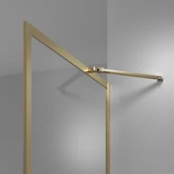 Sealskin Inloopdouche Type A3 Contour 118x200 Cm Goud Geborsteld -Badkamer Winkel 123 4898