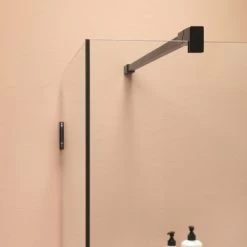 Sealskin Inloopdouche I AM A3 88x200 Cm Zwart -Badkamer Winkel 123 4945