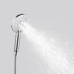 Tiger Regendoucheset Akcent Met Kraan Chroom -Badkamer Winkel 123 5119