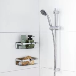 Tiger Splash Doucheset Valencia Waterbesparend Chroom -Badkamer Winkel 123 5123