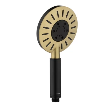 Tiger Regendoucheset Akcent Zwart Messing 2 Tiger Regendoucheset Akcent Zwart Messing - Afbeelding 2