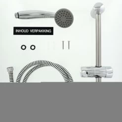 Tiger Doucheset Splash Como Met Glijstang Chroom 10 Tiger Doucheset Splash Como Met Glijstang Chroom -Badkamer Winkel 123 5147