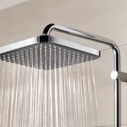 Grohe Douchesysteem Vitalio Start 250 Vierkant Met Omstelling Chroom -Badkamer Winkel 123 5162