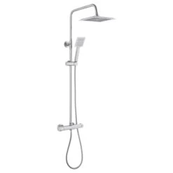 Atlantic Regendouche Asher Chroom Vierkant