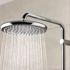 Grohe Douchesysteem Vitalio Start 250 Rond Met Omstelling Chroom -Badkamer Winkel 123 5255