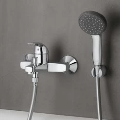 Grohe Handdouche Vitalio Start Ø10 Cm 2 Standen Chroom -Badkamer Winkel 123 5278