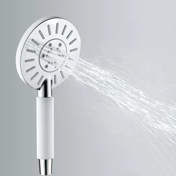 Tiger Regendoucheset Akcent Chroom Wit 3 Tiger Regendoucheset Akcent Chroom Wit - Afbeelding 3