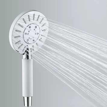 Tiger Regendoucheset Akcent Chroom Wit 4 Tiger Regendoucheset Akcent Chroom Wit - Afbeelding 4