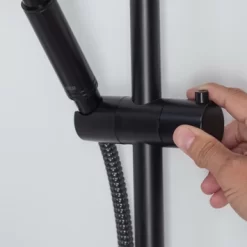 Tiger Doucheset Akcent 3 Straalstanden Zwart/messing -Badkamer Winkel 123 5314