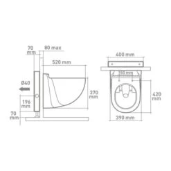 Van Marcke Wandcloset Met Vermaler 5 Van Marcke Wandcloset Met Vermaler -Badkamer Winkel 123 533