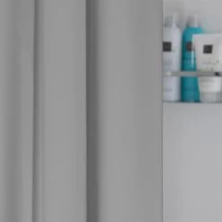 Sealskin Douchegordijn Granada Lichtgrijs 180x200 Cm -Badkamer Winkel 123 5394