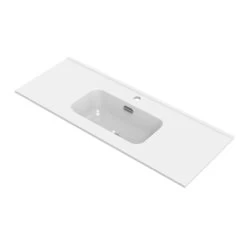 Tiger Badmeubelset Pocket 100 Cm Met 2 Lades Wit Incl. Looppoten -Badkamer Winkel 123 54