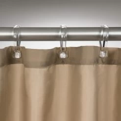 Sealskin Douchegordijn Savon De Provence Bruin Textiel 180x200 Cm -Badkamer Winkel 123 5438