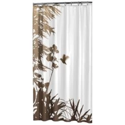 Sealskin Douchegordijn Jungle Zand 200x180 Cm -Badkamer Winkel 123 5476