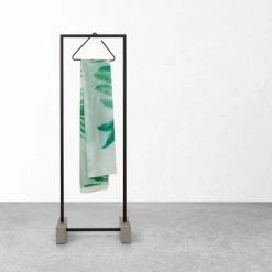 Sealskin Douchegordijn Leaves 180x200cm Groen/wit -Badkamer Winkel 123 5490