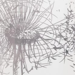 Sealskin Douchegordijn Flow 180x200cm Zwart/wit -Badkamer Winkel 123 5510