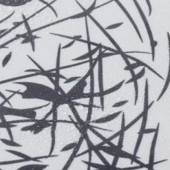 Sealskin Douchegordijn Flow 180x200cm Zwart/wit -Badkamer Winkel 123 5511