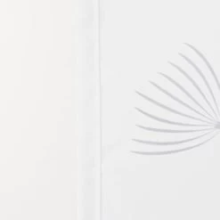 Sealskin Douchegordijn Flow 180x200cm Zwart/wit -Badkamer Winkel 123 5512