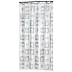 Sealskin Douchegordijn Chalk Grijs 180x200 Cm