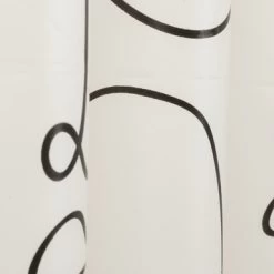 Sealskin Douchegordijn Mind 180x200cm Zwart/wit 12 Sealskin Douchegordijn Mind 180x200cm Zwart/wit -Badkamer Winkel 123 5564