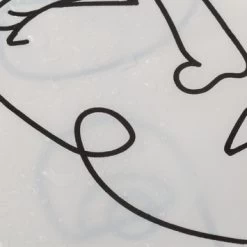 Sealskin Douchegordijn Mind 180x200cm Zwart/wit 13 Sealskin Douchegordijn Mind 180x200cm Zwart/wit -Badkamer Winkel 123 5565