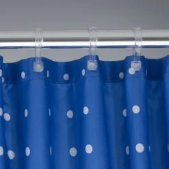 Sealskin Douchegordijn Speckles Royal Blauw 180x200 Cm -Badkamer Winkel 123 5584
