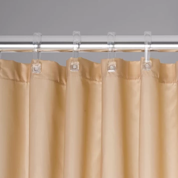 Sealskin Douchegordijn Anchor Polyester 180x200 Cm Zand 3 Sealskin Douchegordijn Anchor Polyester 180x200 Cm Zand - Afbeelding 3