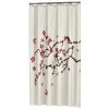 Sealskin Douchegordijn Blossom Rood 180x200 Cm