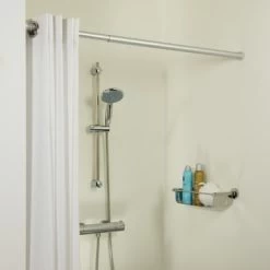 Sealskin Douchegordijnstang Seallux Verstelbaar Aluminium 80-130 Cm 5 Sealskin Douchegordijnstang Seallux Verstelbaar Aluminium 80-130 Cm -Badkamer Winkel 123 5631