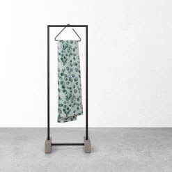 Sealskin Douchegordijn Ayra 180x200cm Groen/wit -Badkamer Winkel 123 5652