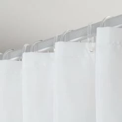 Sealskin Douchegordijn Blend 180x200cm Groen /wit -Badkamer Winkel 123 5656