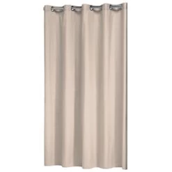 Sealskin Douchegordijn Coloris Textiel Ecru 200x180 Cm