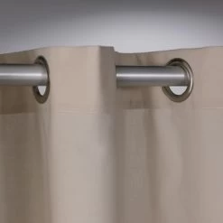 Sealskin Douchegordijn Coloris Textiel Ecru 200x180 Cm -Badkamer Winkel 123 5683