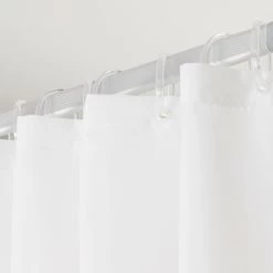 Sealskin Douchegordijn Blend 180x200cm D.roze/wit -Badkamer Winkel 123 5691