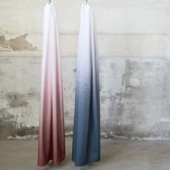 Sealskin Douchegordijn Blend 180x200cm D.roze/wit -Badkamer Winkel 123 5698