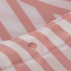 Sealskin Douchegordijn Brave 180x200cm D.roze/wit -Badkamer Winkel 123 5744