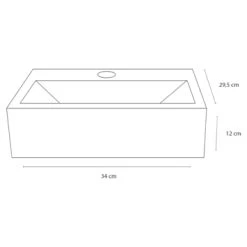 Differnz Dif Fonteinset Argus Wit -Badkamer Winkel 123 5897