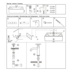 Differnz Dif Fonteinset Argus Wit -Badkamer Winkel 123 5898