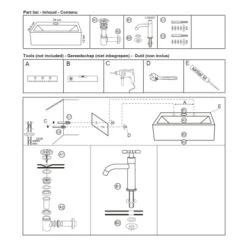 Differnz Dif Fonteinset Argus Wit -Badkamer Winkel 123 5903