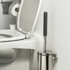 Tiger Toiletborstelhouder Boston Comfort & Safety Hangend Chroom -Badkamer Winkel 123 5941