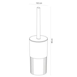 Sealskin Toiletborstelhouder Brave Staand Zwart -Badkamer Winkel 123 5991