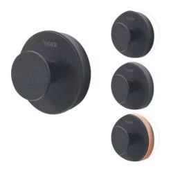 Tiger Haak Urban Groot Zwart -Badkamer Winkel 123 6030